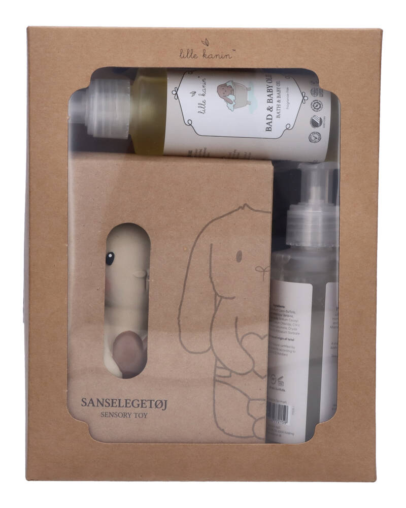 Lille Kanin Sense Rabbit & Bath Gift Box 100 ml 3 stk.