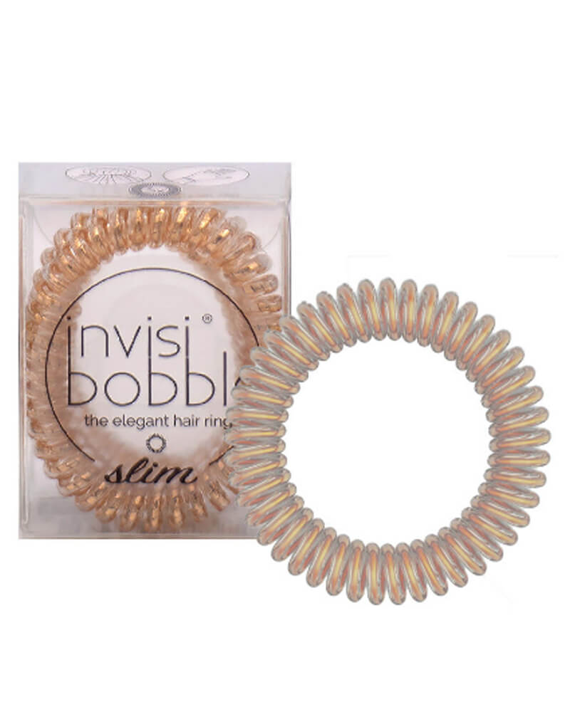 Invisibobble Ib Slim Of Bronze And Beads 3 stk.