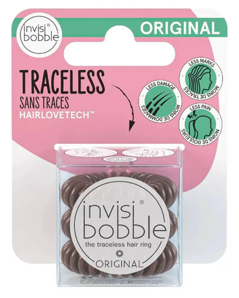 Invisibobble Ib Pretzel Brown 3 stk.