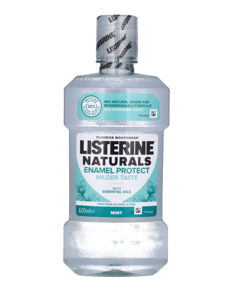 Listerine Mint Wash Natural Enamel Protect 600 ml