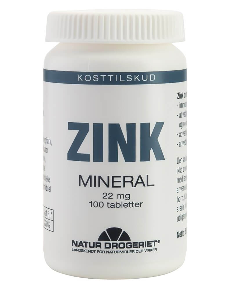 Natur Drogeriet Zink Mineral 100 stk.