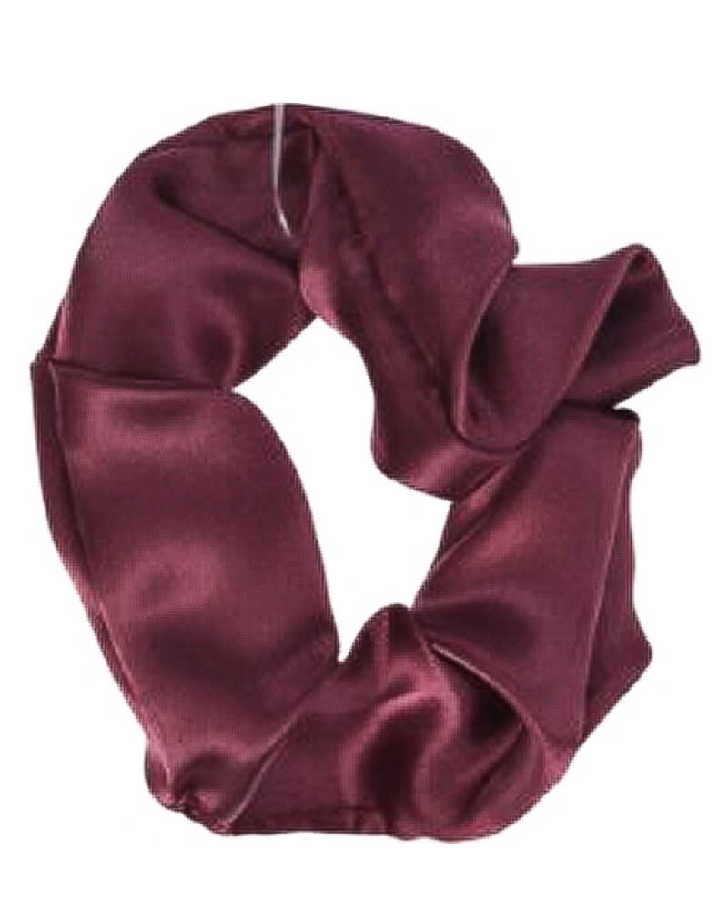 Eleganza Hårelastik Bordeaux Satin