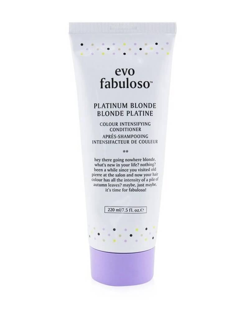 Evo Fabuloso Platinum Blonde Blonde Colour Intensifying Treatment 220 ml