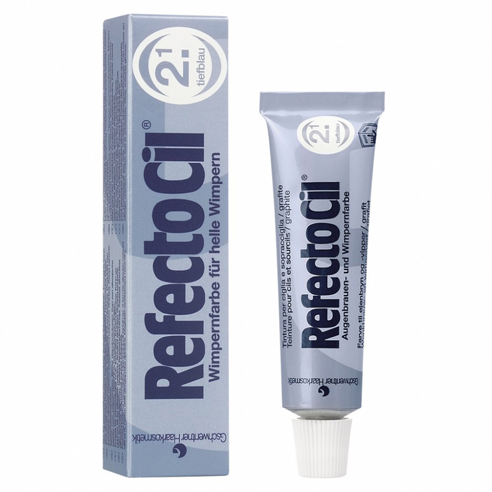 RefectoCil Eyelash And Eyebrow Tint 2.1 Deep Blue 15 ml