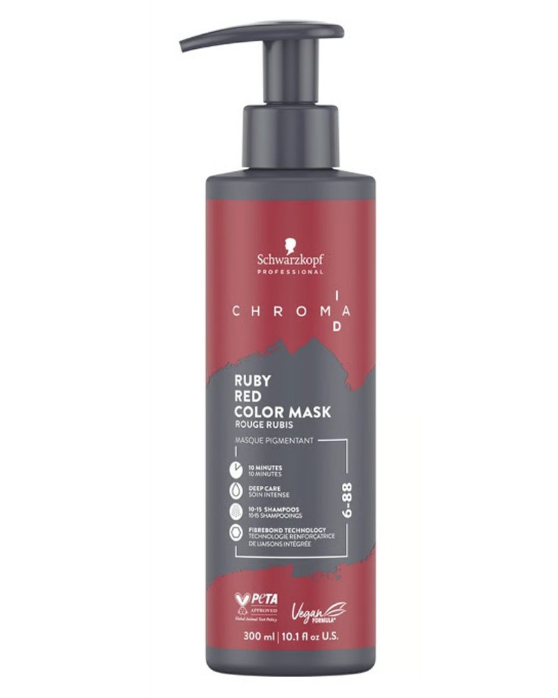 Schwarzkopf Chroma ID Color Mask Ruby Red 6-88 300 ml