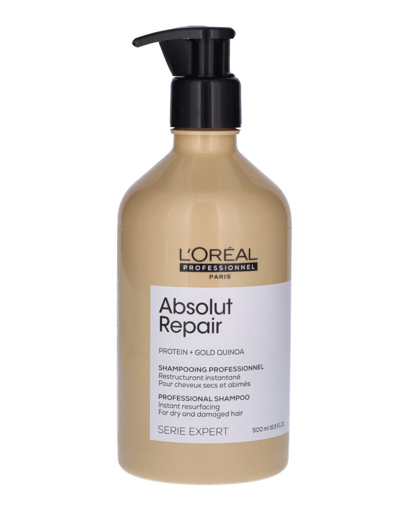 Loreal Absolut Repair Protein + Gold Quinoa Shampoo 500 ml