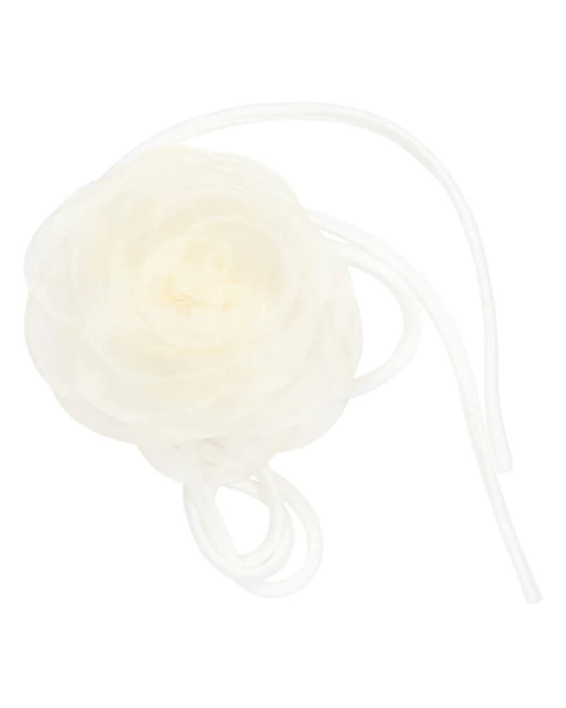 Pico Organza Rose String Ivory