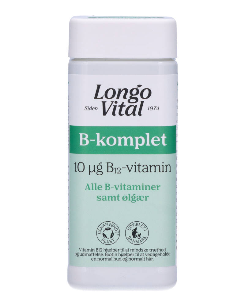 Longo Vital B-Komplet 180 stk.