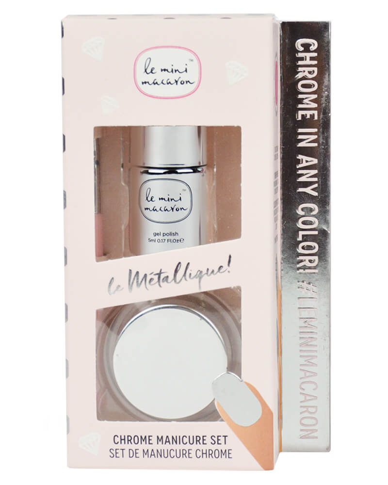 Le Mini Macaron Le Metallique Chrome Manicure Set 10 ml