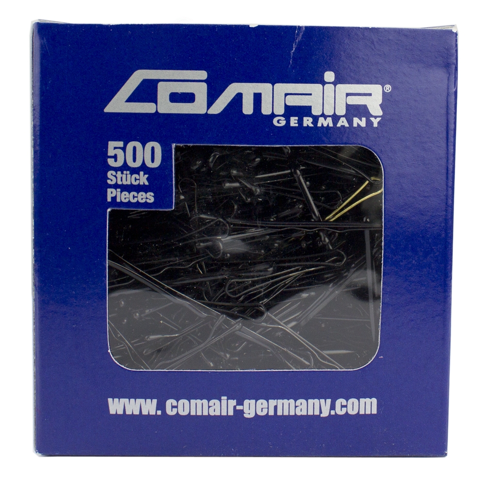 Comair Pretty Fashion Bølge Hårnåle Sort 5cm 754504 500 stk.