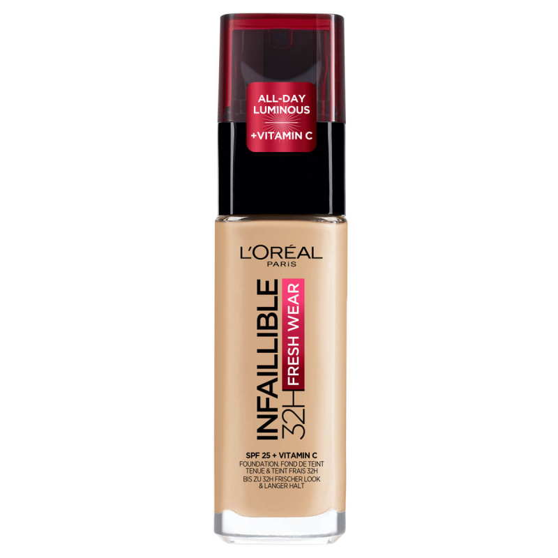 L'Oréal Paris Infaillible 32H Fresh Wear Foundation 100 Warm Undertone (30 ml)