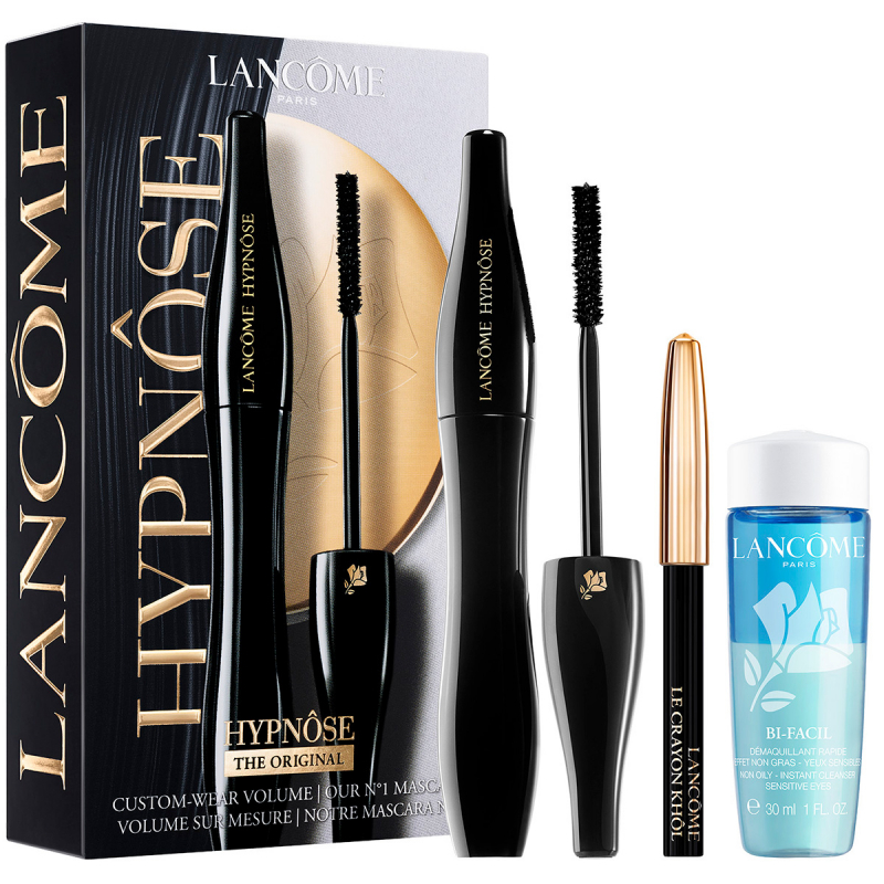 Lancôme Hypnose Mascara Khol And Bi-Facil 01 Black (6,2 ml + 0,7 g + 30 ml)