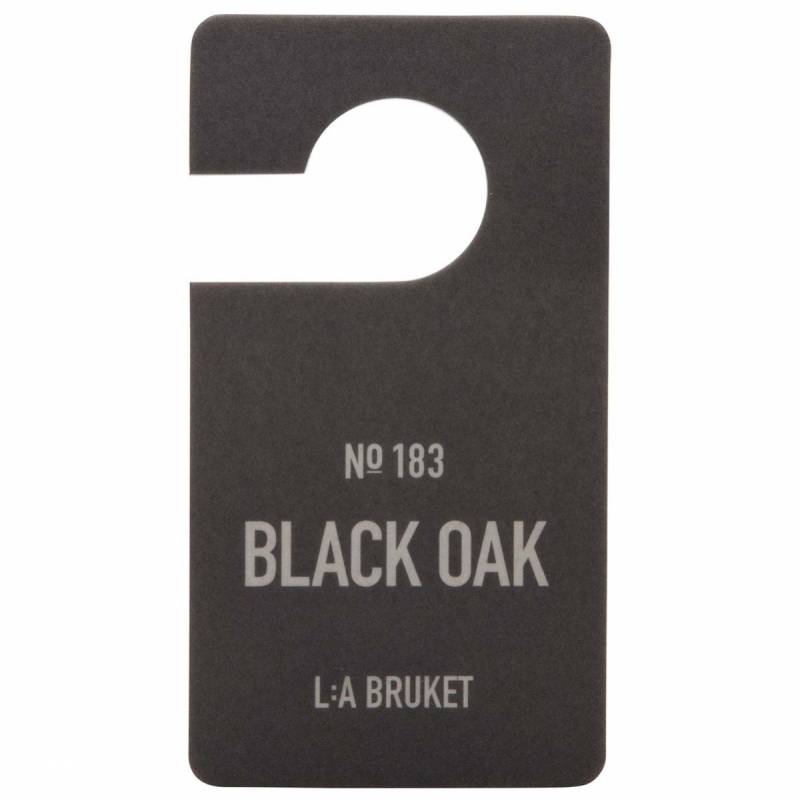 L:A Bruket 183 Fragrance Tag Black Oak