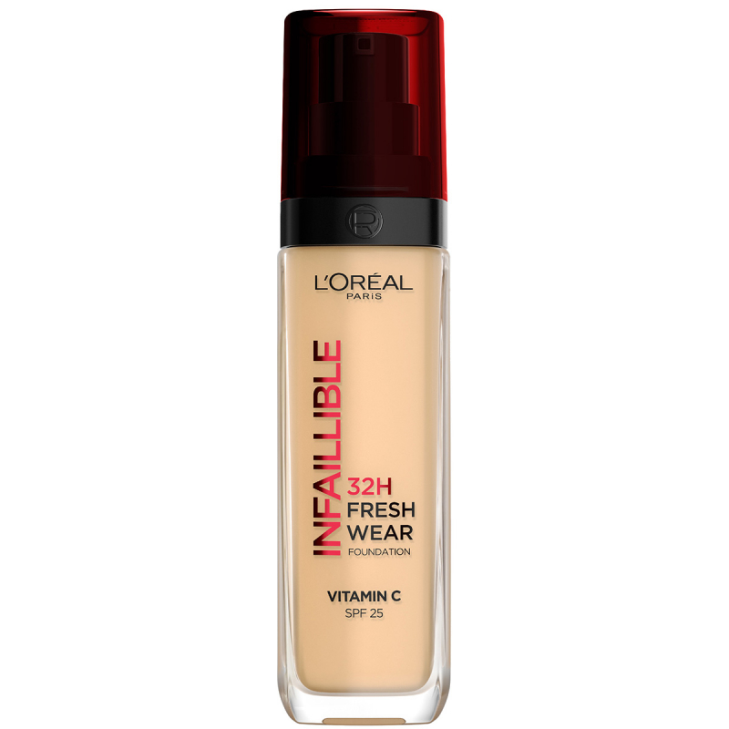 L'Oréal Paris Infaillible 32H Fresh Wear Foundation 125 Warm Undertone (30 ml)