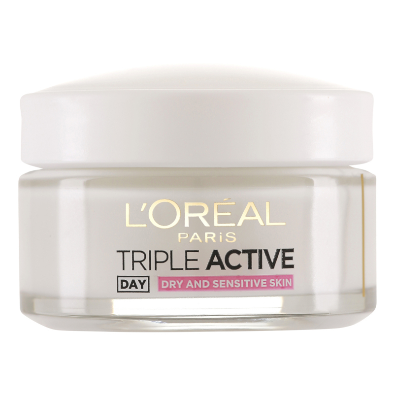 L'Oréal Paris Triple Active Protecting Day Moisturising Care Dry-Sensitive Skin (50ml)