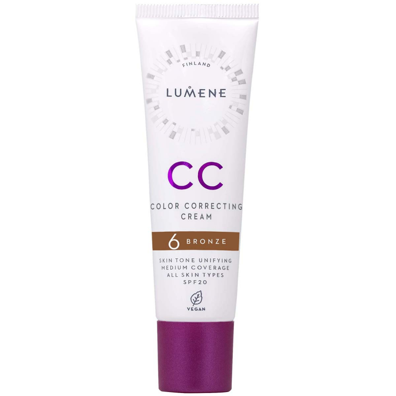 Lumene Cc Color Correcting Cream SPF 20 6 Bronze