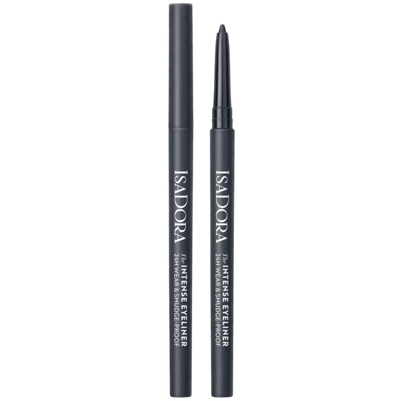 IsaDora The Intense Eyeliner 24H Wear And Smudge-proof 63 Steel Gray