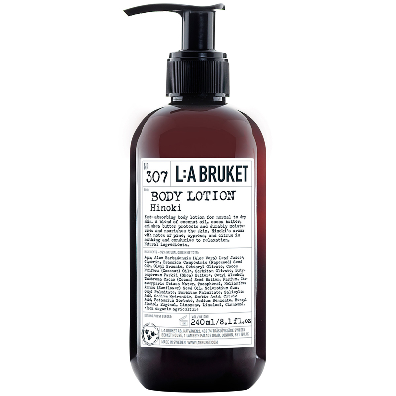 L:a Bruket 307 Body Lotion Hinoki (240 ml)