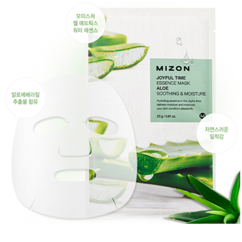 Mizon Joyful Time Essence Mask Aloe (23g)