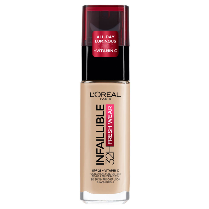 L'Oréal Paris Infaillible 32H Fresh Wear Foundation 130 Cool Undertone (30 ml)