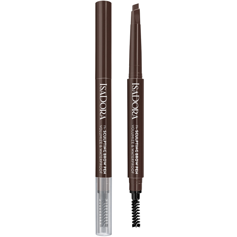 Isadora The Sculpting Brow Pen Volumize & Waterproof 02 Dark Brown