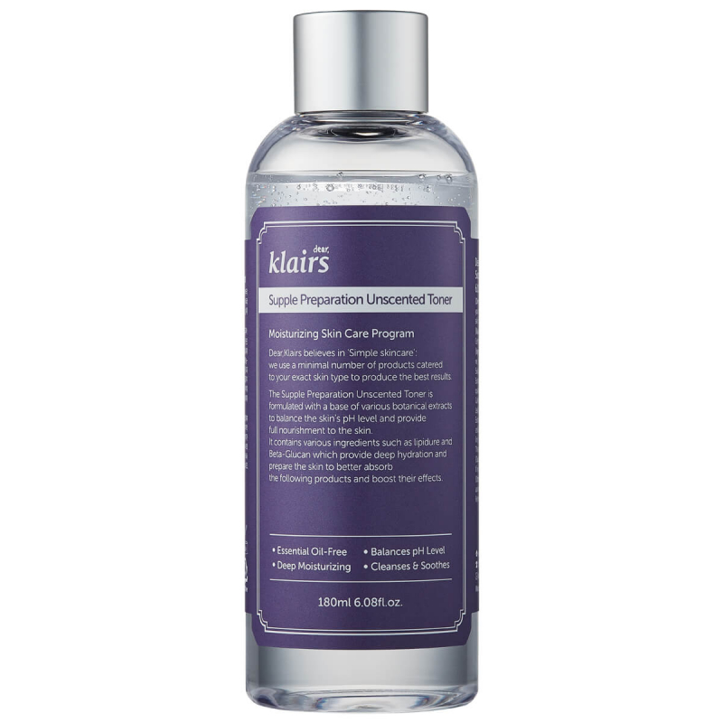 Klairs Supple Preparation Unscented Toner (180ml)