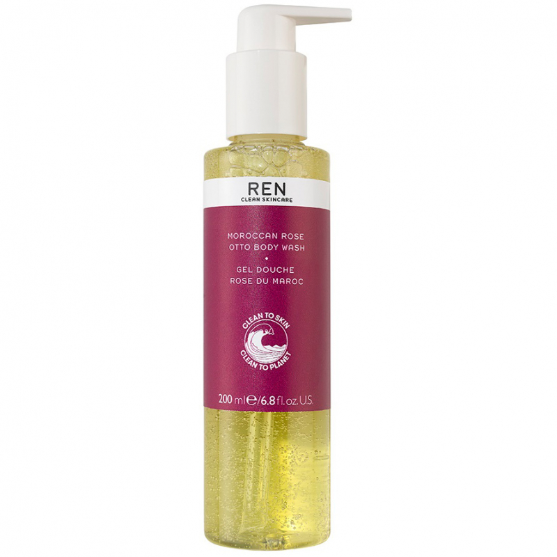 REN Moroccan Rose Otto Body Wash (200 ml)