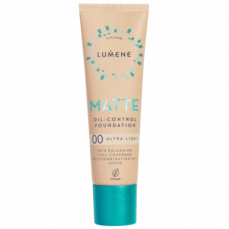 Lumene Matte Oil-Control Foundation SPF20 00 Ultra Light (30 ml)