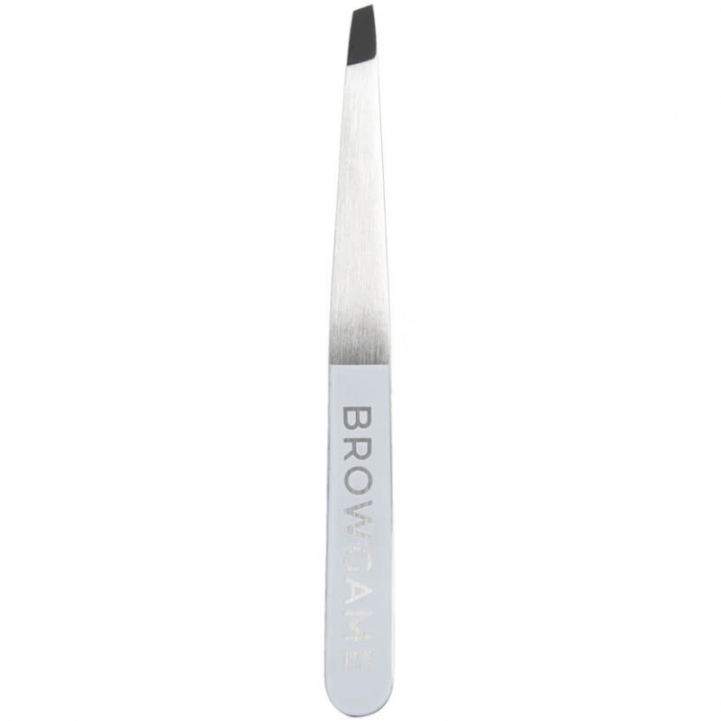 Browgame Cosmetic Original Tweezer Slanted - White