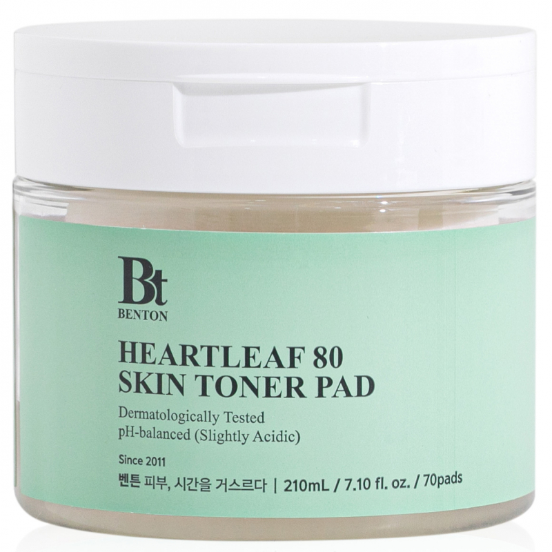 Benton Heartleaf 80 Skin Toner Pads (70 pcs)