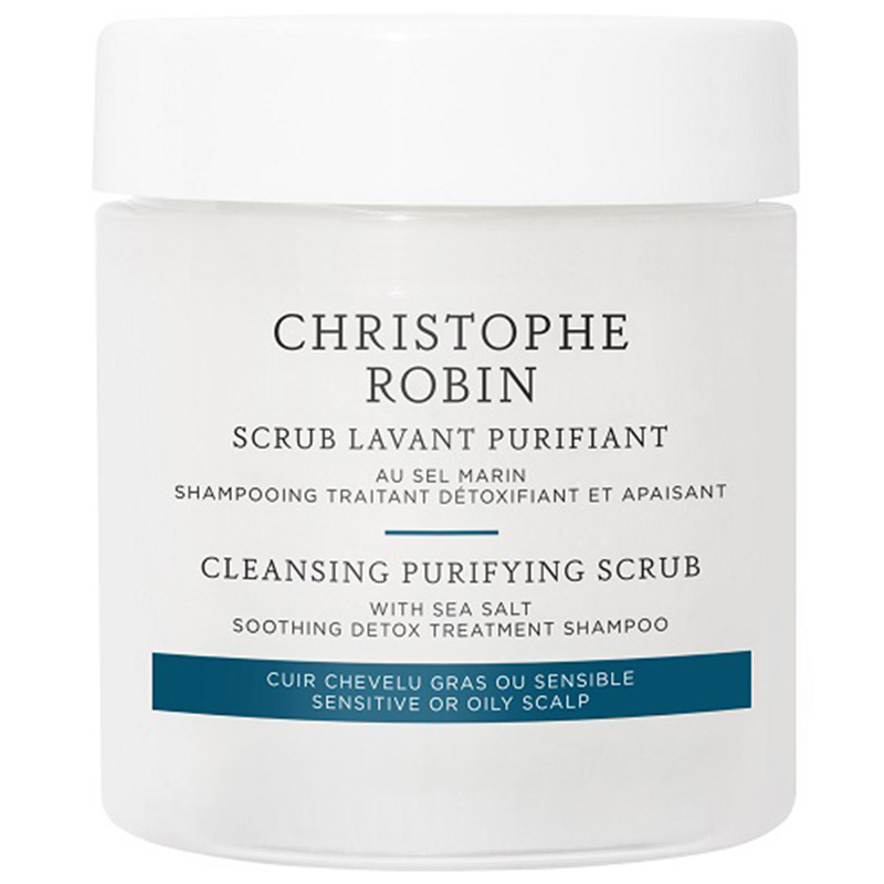 Christophe Robin Cleansing Purifying Scrub With Sea Salt (75ml)