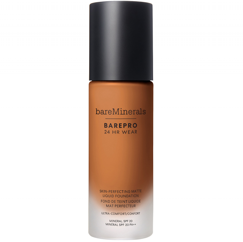 bareMinerals BarePro 24H Matte Liquid Foundation Medium deep 46 warm