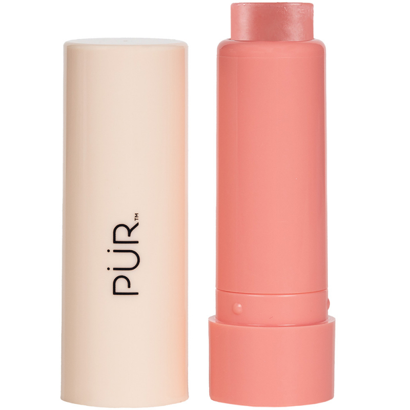 PÜR Silky Tint Creamy Multitasking Stick With Peptides - Coral Cosmo