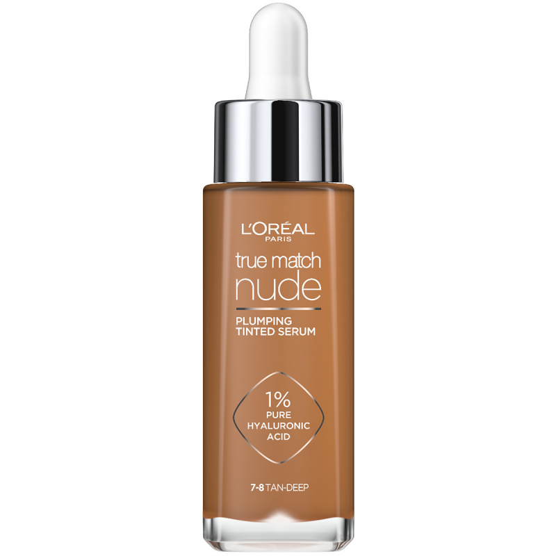 L'Oréal Paris True Match Nude Plumping Tinted Serum Tan-Deep 7-8 (30 ml)