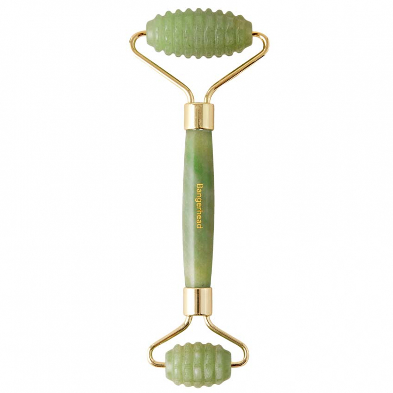 By Bangerhead Textured Jade Facial Roller