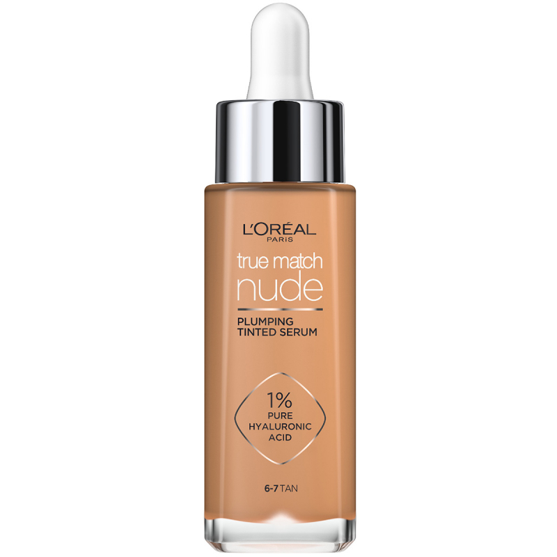 L'Oréal Paris True Match Nude Plumping Tinted Serum Tan 6-7 (30 ml)