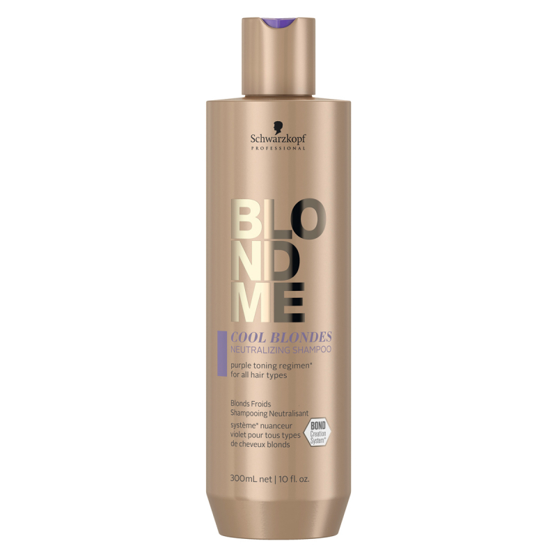 Schwarzkopf Professional Blondme Cool Blondes Neutralizing Shampoo (300ml)