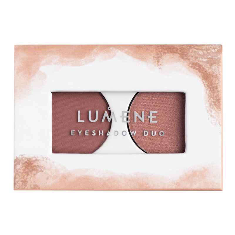 Lumene Bright Eyes Eyeshadow Duo 3 Rosy Twilight