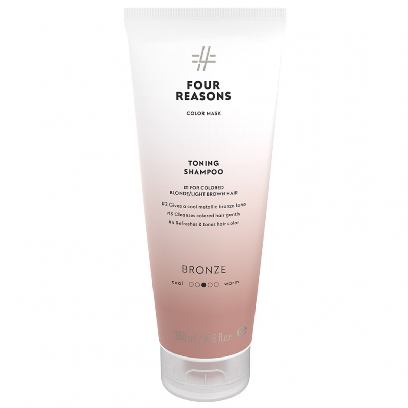 Four Reasons Color Mask Toning Shampoo Bronze (250ml)