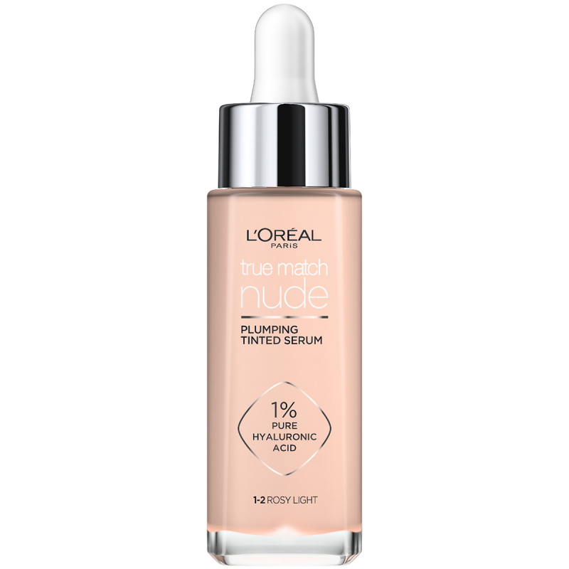 L'Oréal Paris True Match Nude Plumping Tinted Serum Rosy Light 1-2 (30 ml)