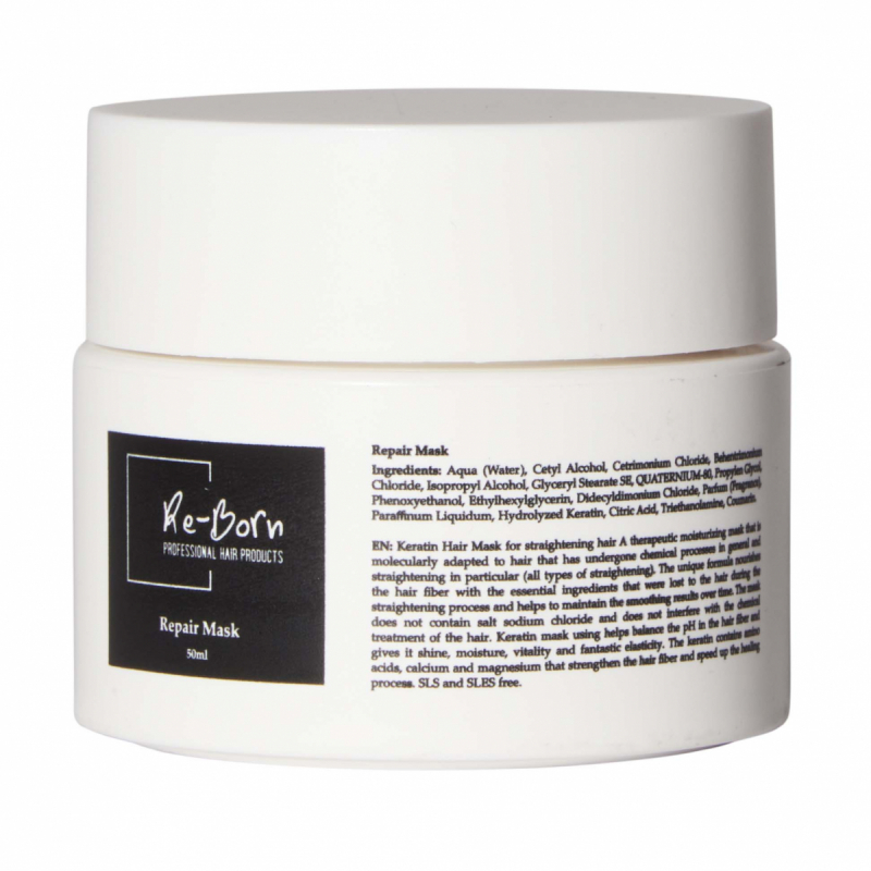 Re-born Hairsolution Keratin Repair Mask (50 ml)