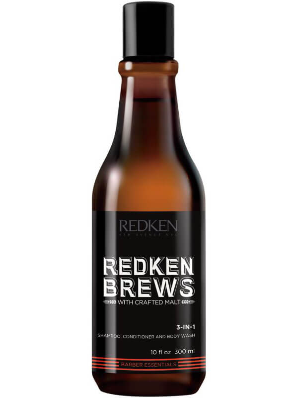 Redken Brews 3-in-1 Shampoo (300 ml)