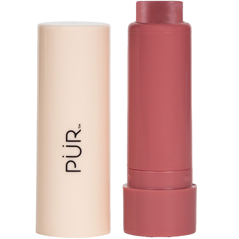 PÜR Silky Tint Creamy Multitasking Stick With Peptides - Berry Best