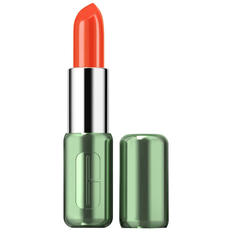 Clinique Pop Longwear Lipstick Shine Flame Pop