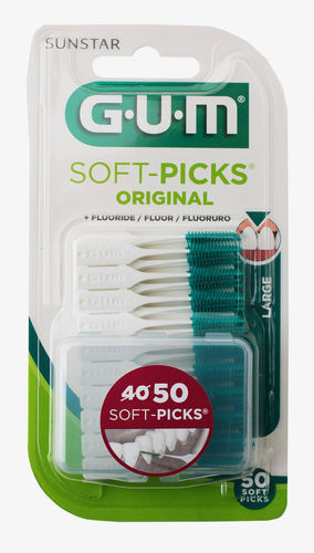 GUM Soft-Picks Original hammasväliharjat 50 kpl Large