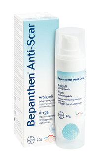 Bepanthen Anti-Scar arpigeeli 20 g + hierontapallo