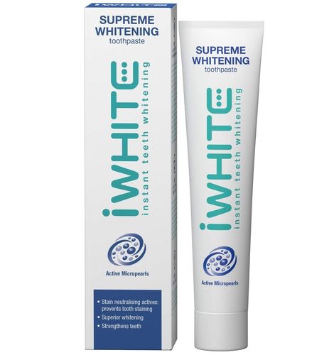 iWhite Supreme Whitening valkaiseva hammastahna 75 ml