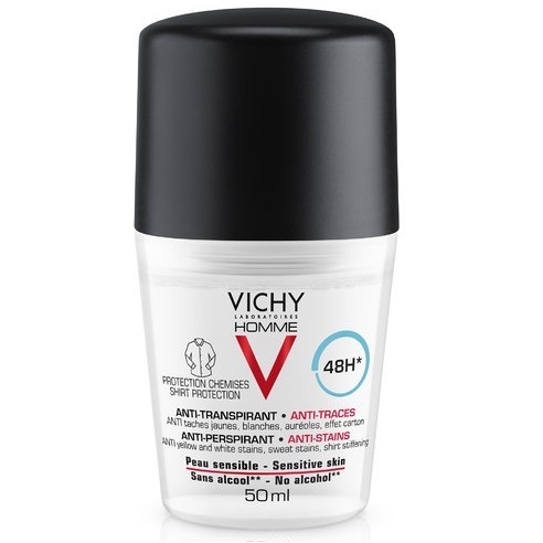 Vichy homme antiperspirantti tahraamaton 48h 50 ml