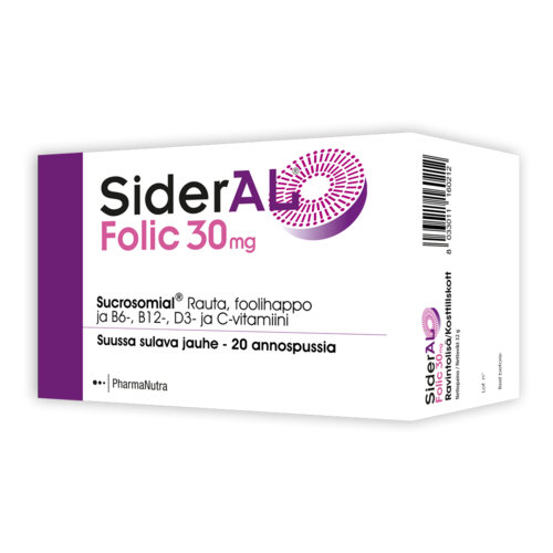 SiderAL Folic 30 mg 20 annospussia