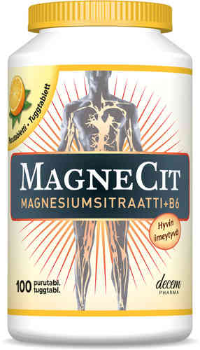 MagneCit 100 purutablettia